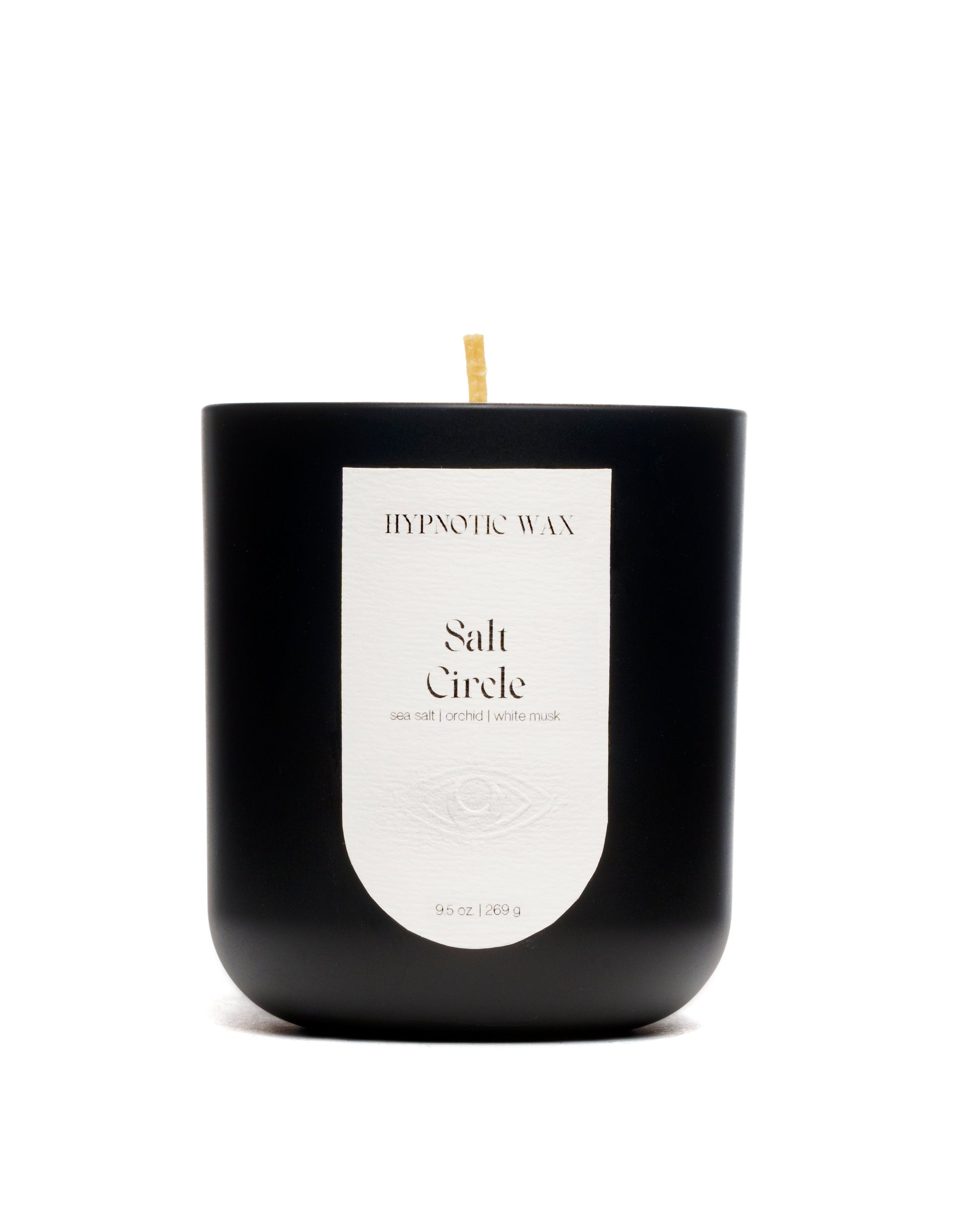 salt circle candle - hypnotic wax